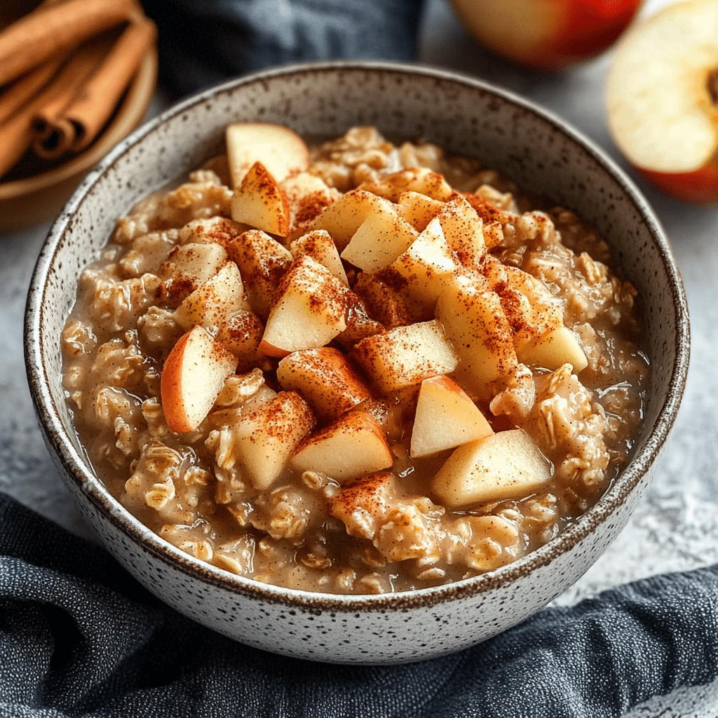 Apple Cinnamon Oatmeal