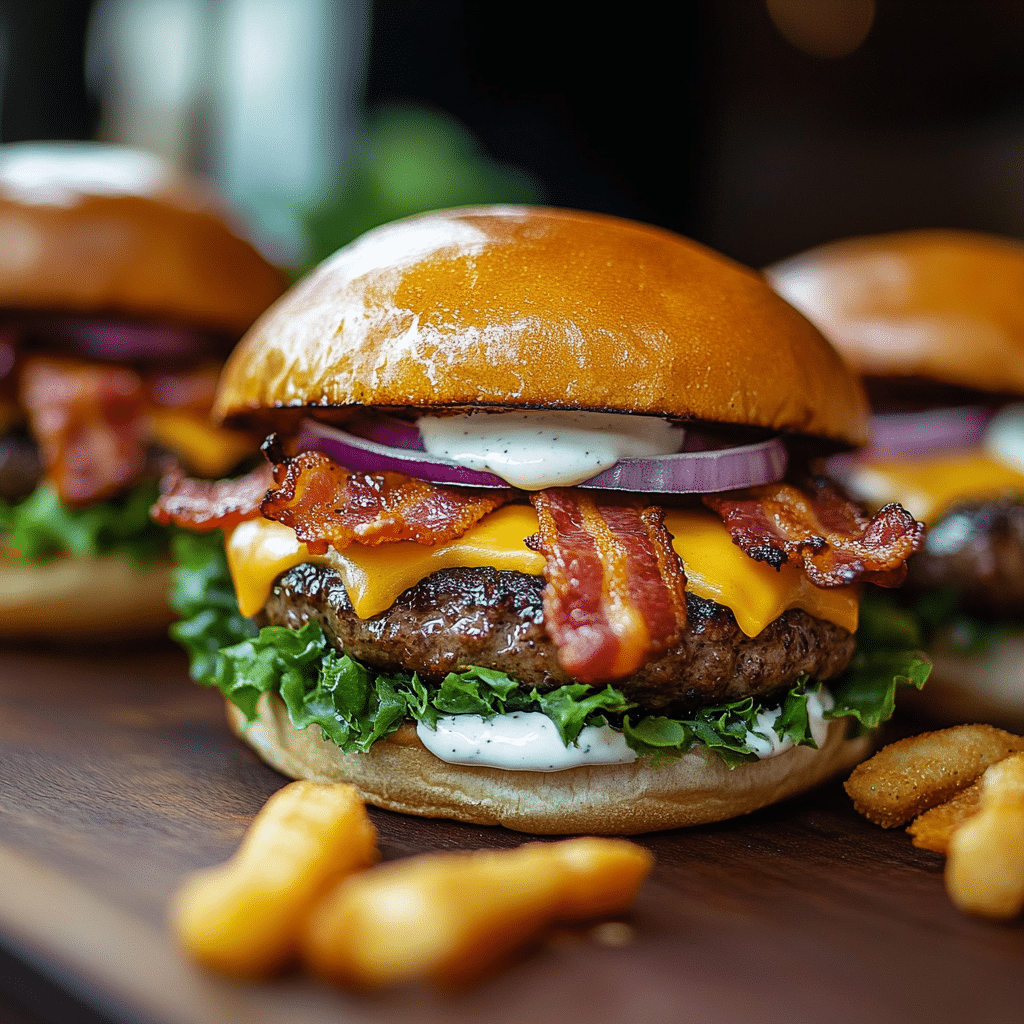 Bacon Ranch Burgers