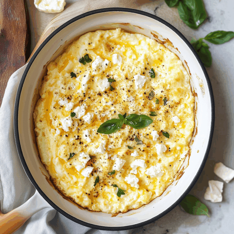 Baked Feta Eggs
