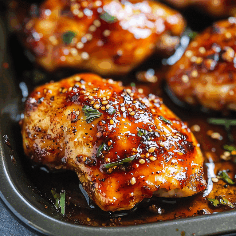 Baked Sweet Chili Chicken
