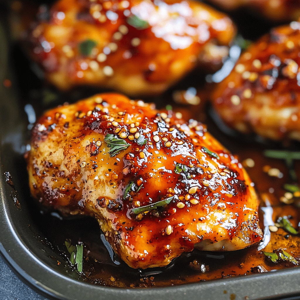 Baked Sweet Chili Chicken