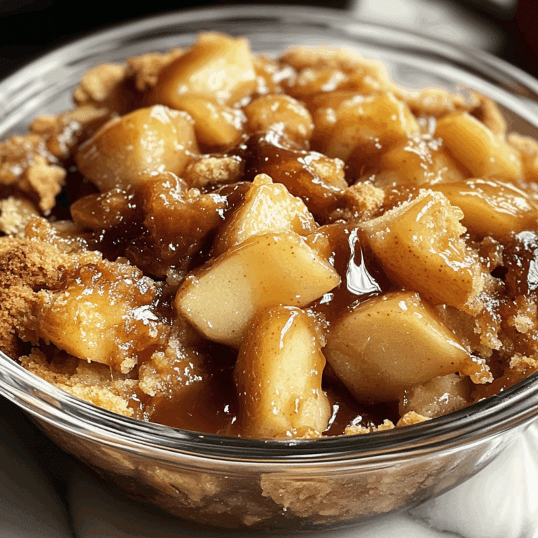 Caramel Apple Cobbler