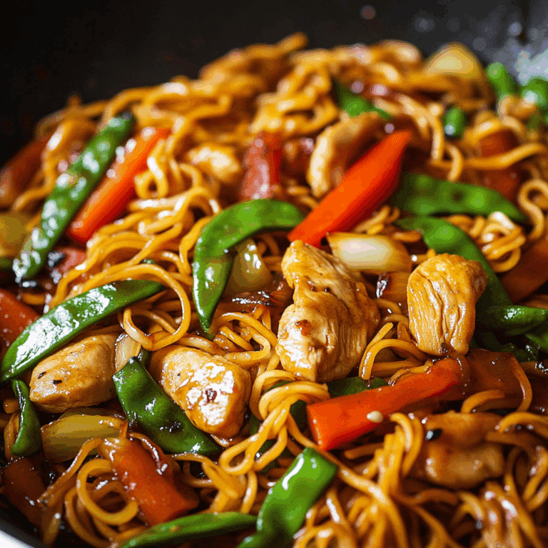 Chicken Noodle Stir Fry