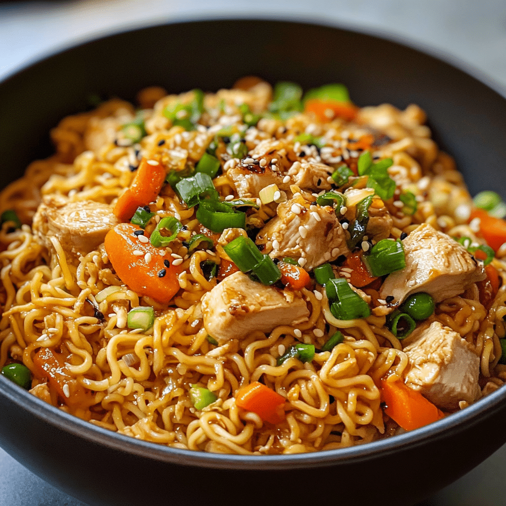 Chicken Ramen Stir Fry