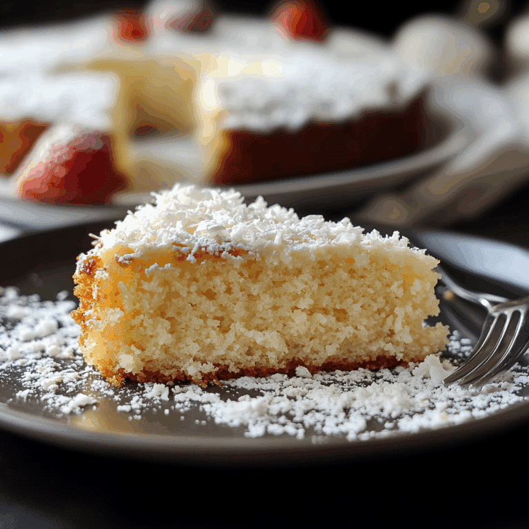 Coconut Ricotta Cloud Cake
