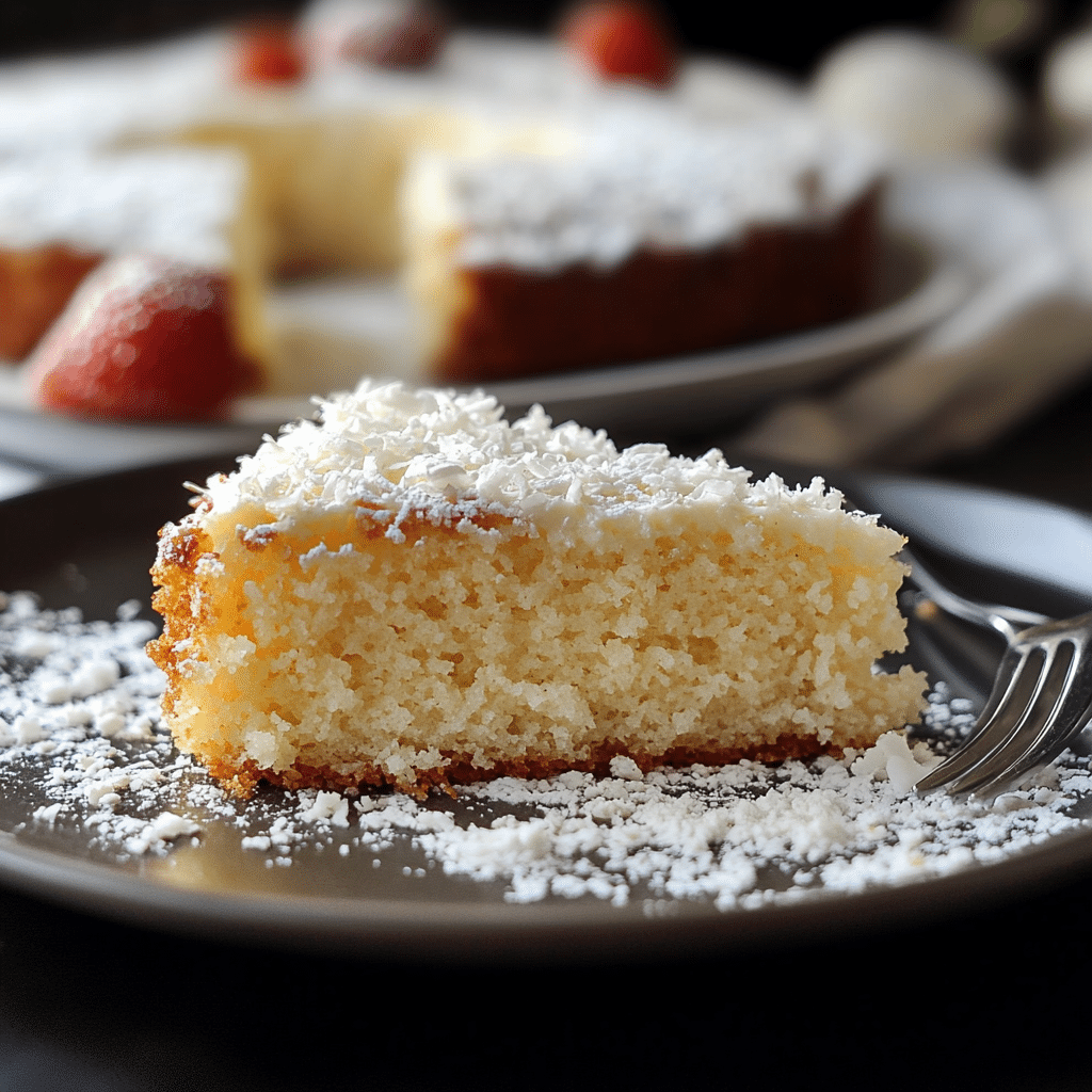 Coconut Ricotta Cloud Cake