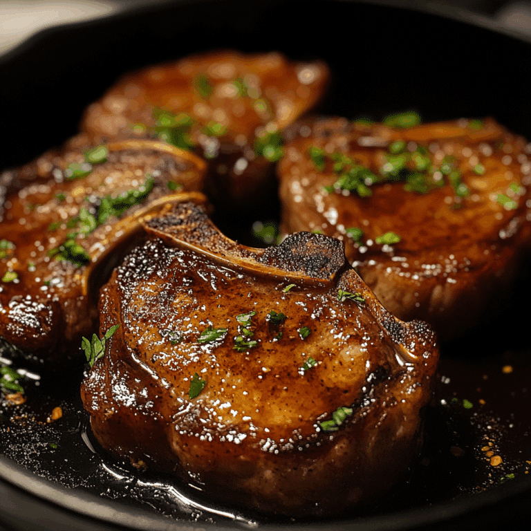 Delicious Brown Sugar Chops