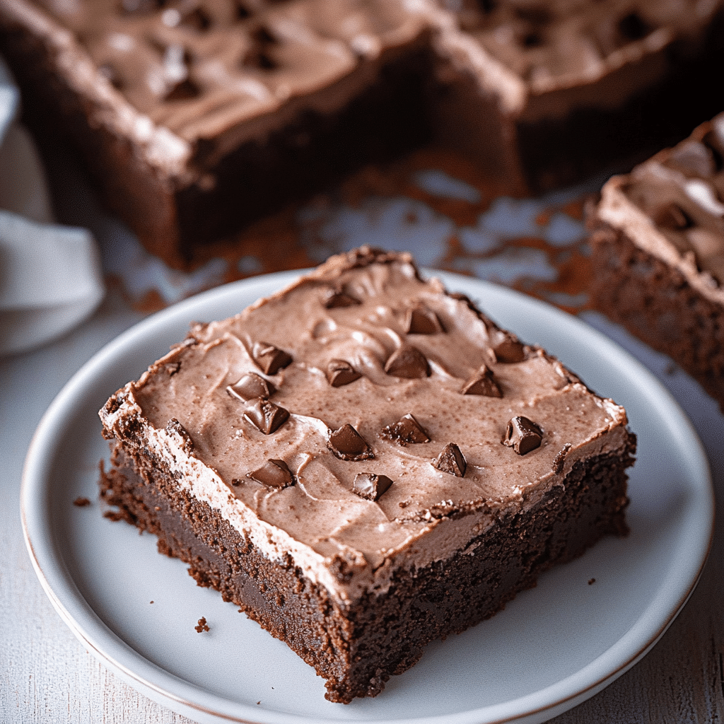 French Silk Brownies