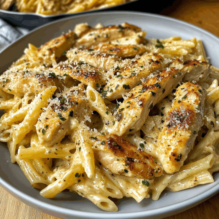 Garlic Parmesan Chicken Pasta