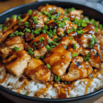 Honey BBQ Chicken Rice