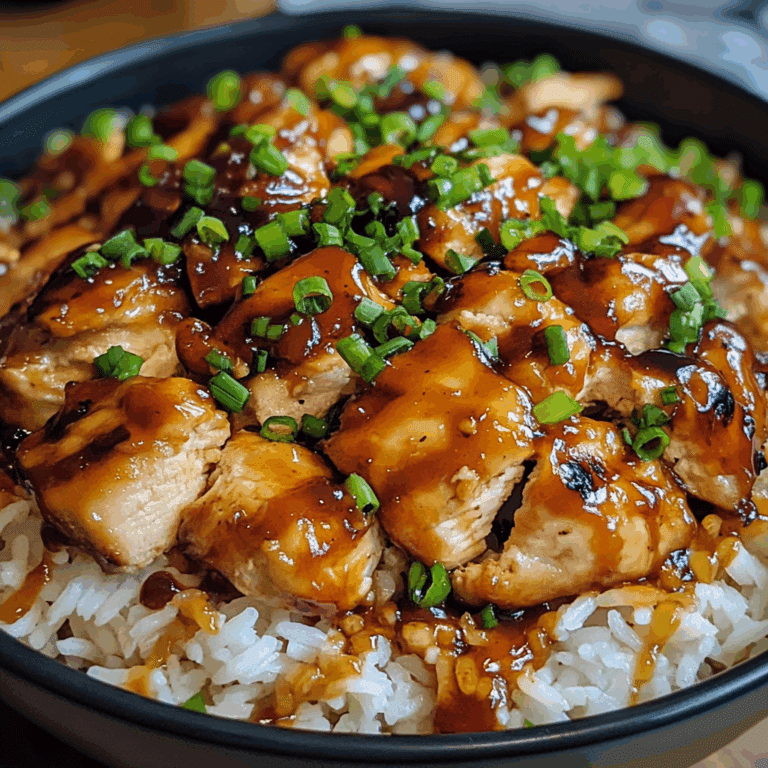Honey BBQ Chicken Rice