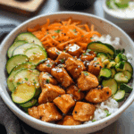 Hot Honey Chicken Bowls