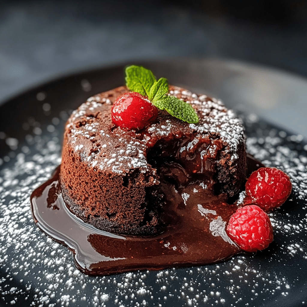 Molten Lava Cake for One
