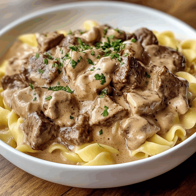 Old Fashioned Beef Stroganoff Recipe