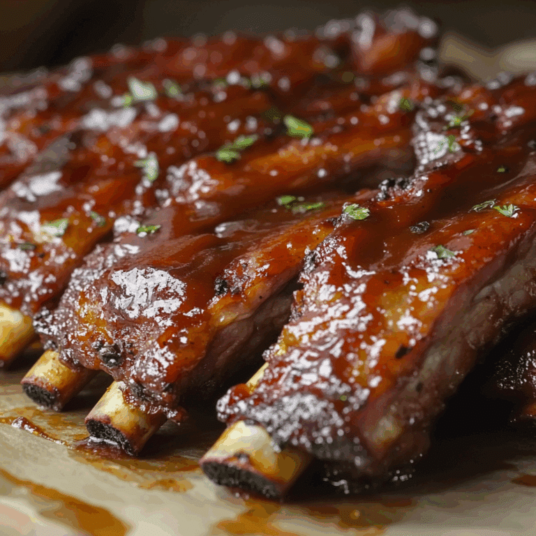 Oven-Baked Barbecue Ribs