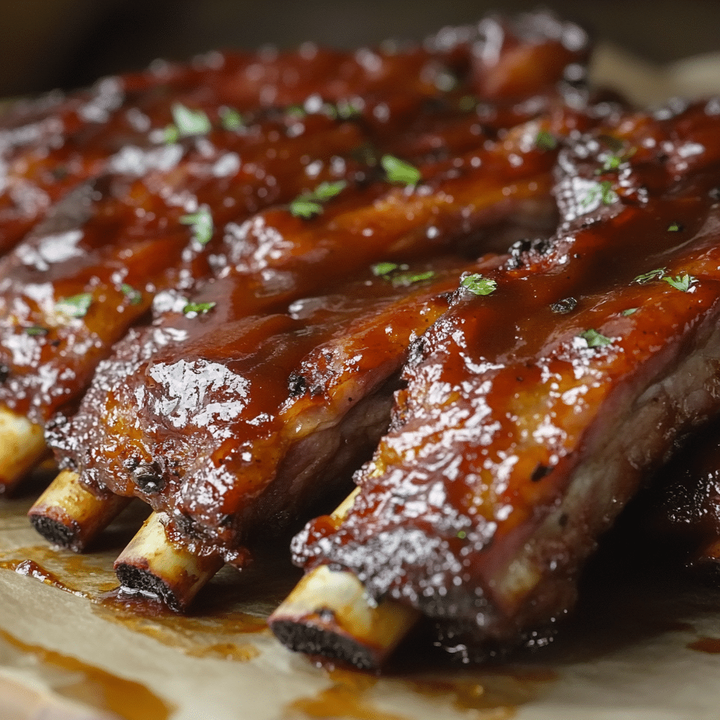 Oven-Baked Barbecue Ribs