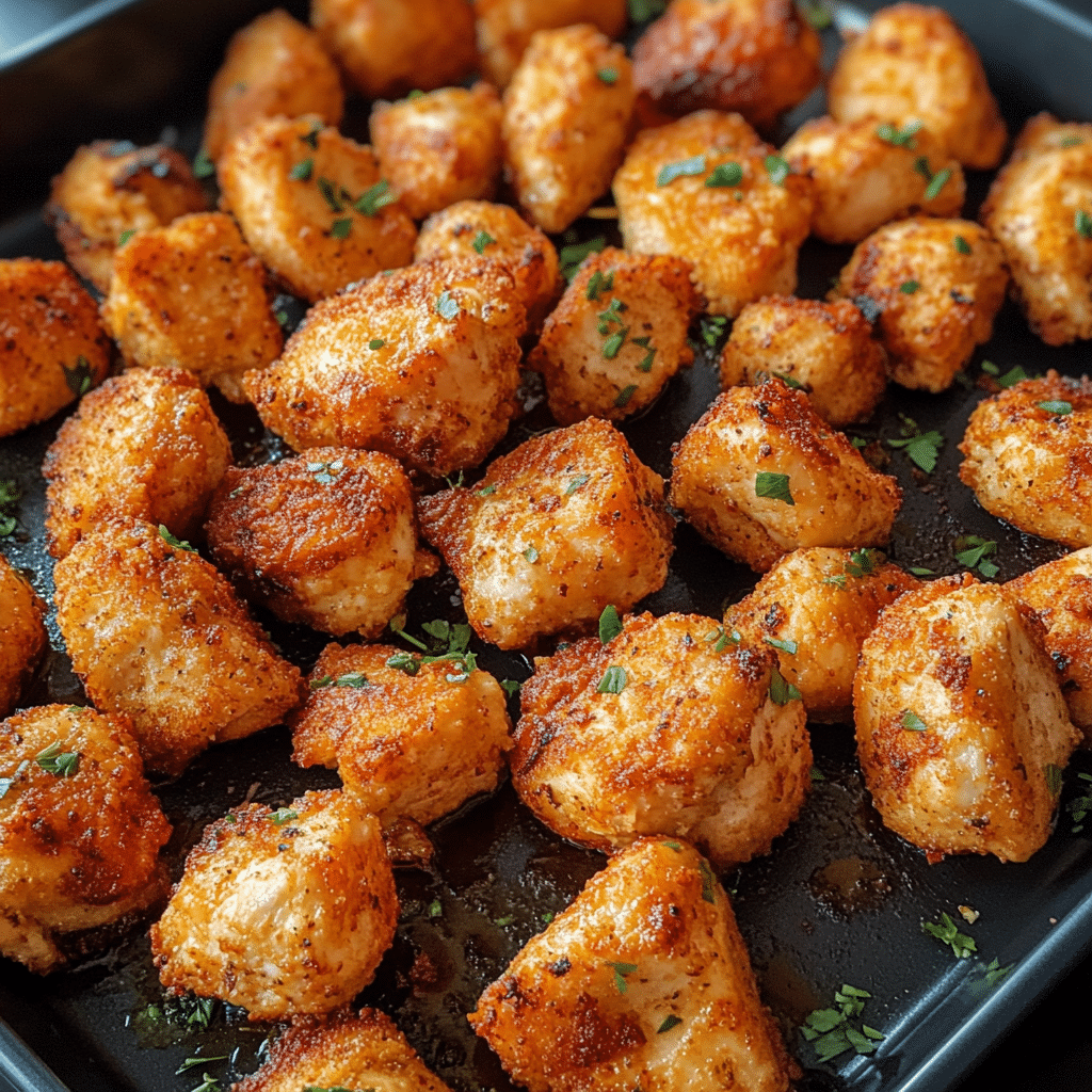 Oven Baked Chicken Bites