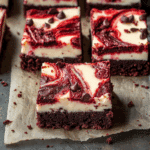 Red Velvet Brownie Cheesecake Bars