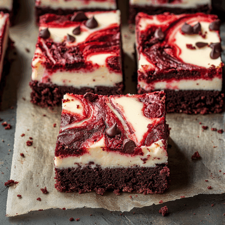 Red Velvet Brownie Cheesecake Bars