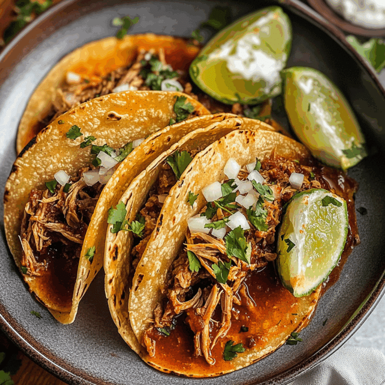 Slow Cooker Birria Tacos