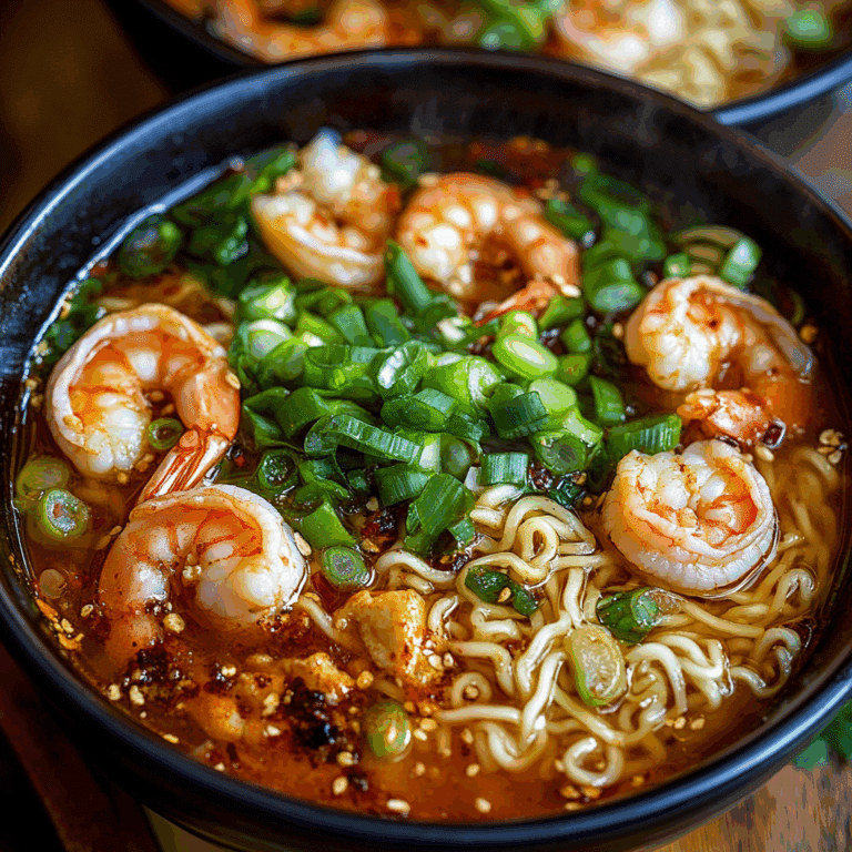 Spicy Shrimp Ramen