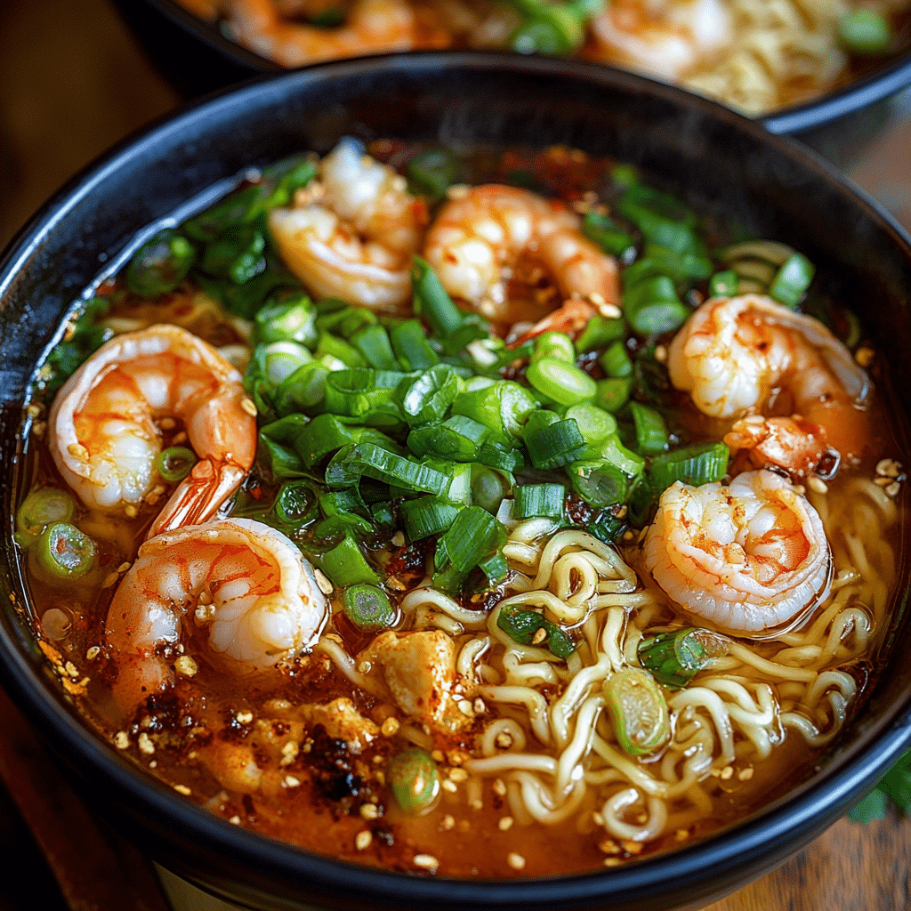 Spicy Shrimp Ramen