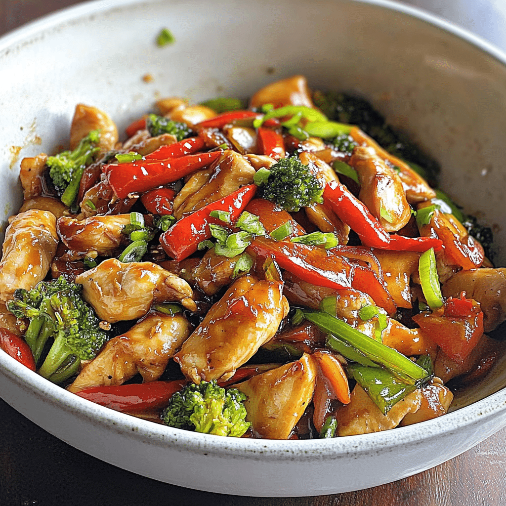 Sweet Chili Chicken Stir-Fry