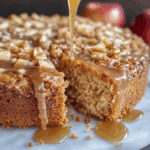 Apple Coffee Cake With Apple Cider Glaze