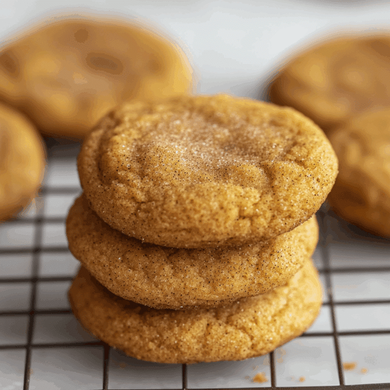 Brown Butter Pumpkin Snickerdoodles