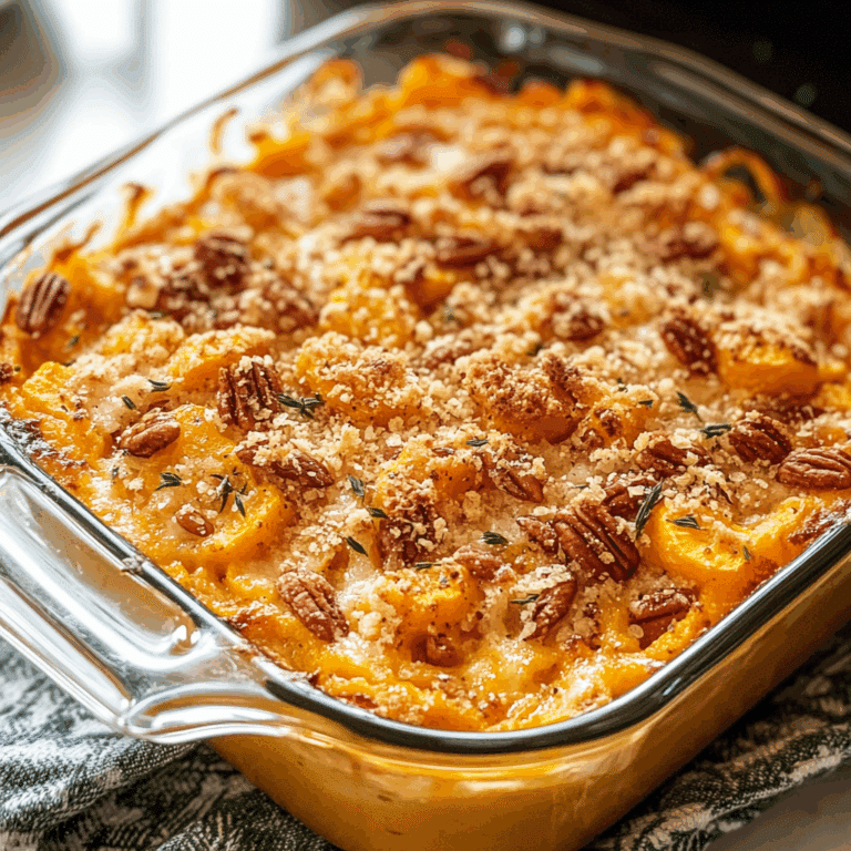 Butternut Squash Casserole
