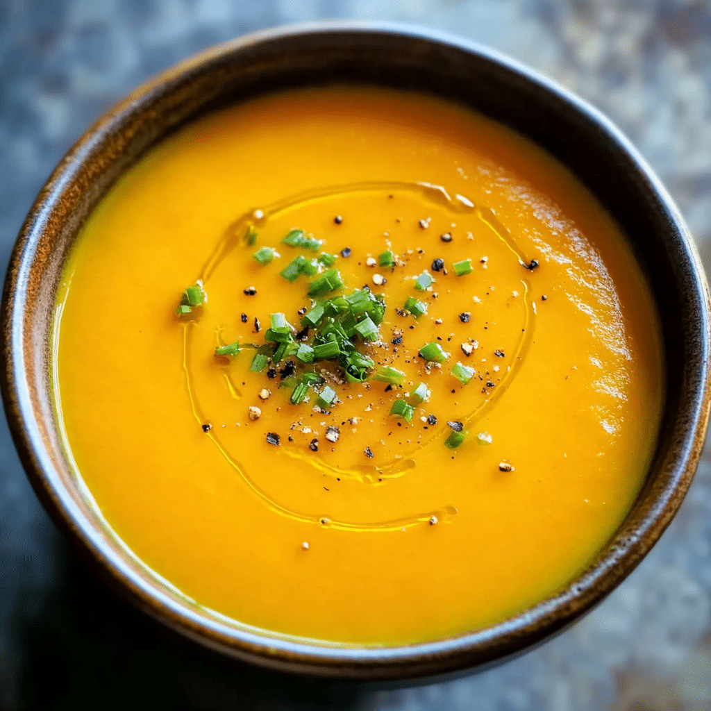 Carrot Ginger Soup