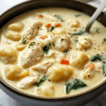CHICKEN AND GNOCCHI SOUP