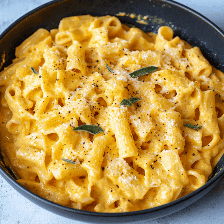 Creamy Pumpkin Pasta
