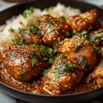 Easy Baked Spicy Sesame Butter Chicken