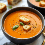 Easy Creamy Vegan Tomato Soup