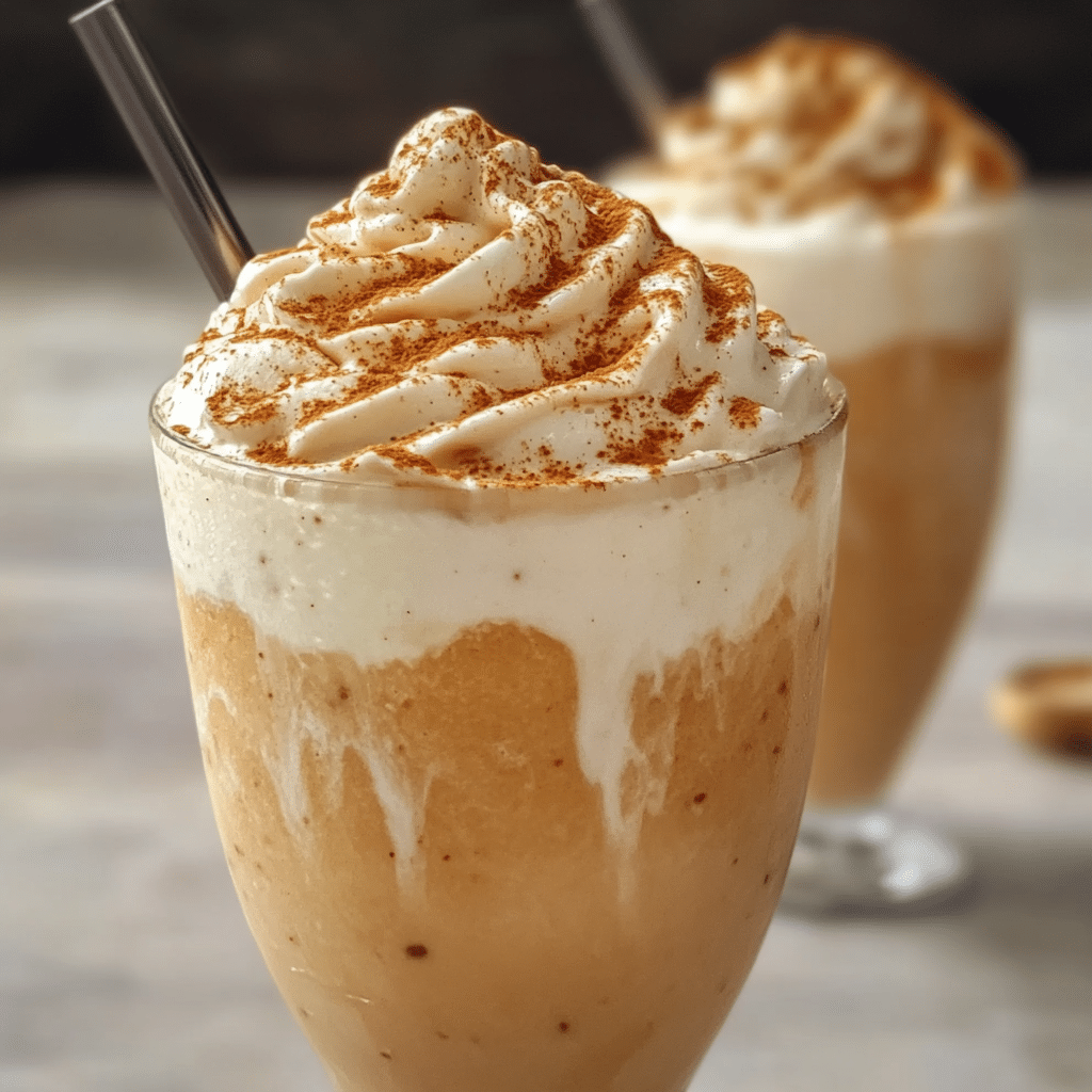 Frozen Pumpkin Spice Latte