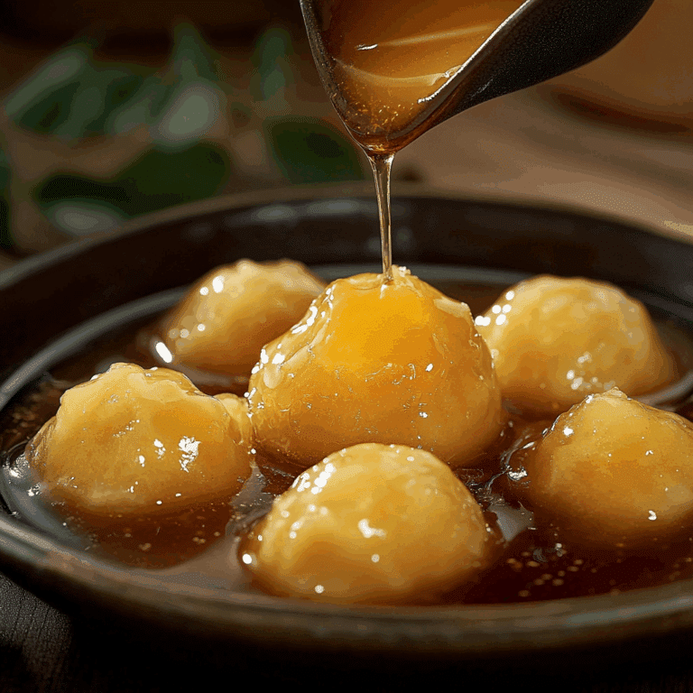 Golden syrup dumplings