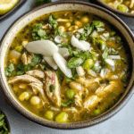 Green Chile Chicken Pozole