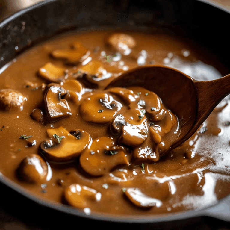 Mushroom Gravy
