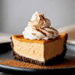 No Bake Pumpkin Cheesecake