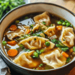 Potsticker Soup with Veggies