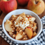 Slow Cooker Apple Pear Crisp