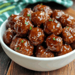 Slow Cooker Honey Garlic Meatballs