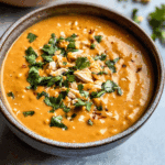 Slow Cooker Pumpkin Peanut Butter Chicken Soup