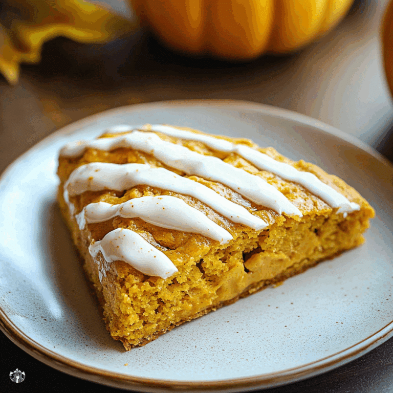 Starbucks Pumpkin Scones Copycat