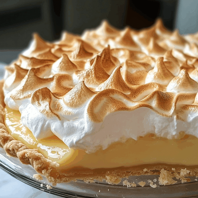 The perfect lemon meringue pie recipe