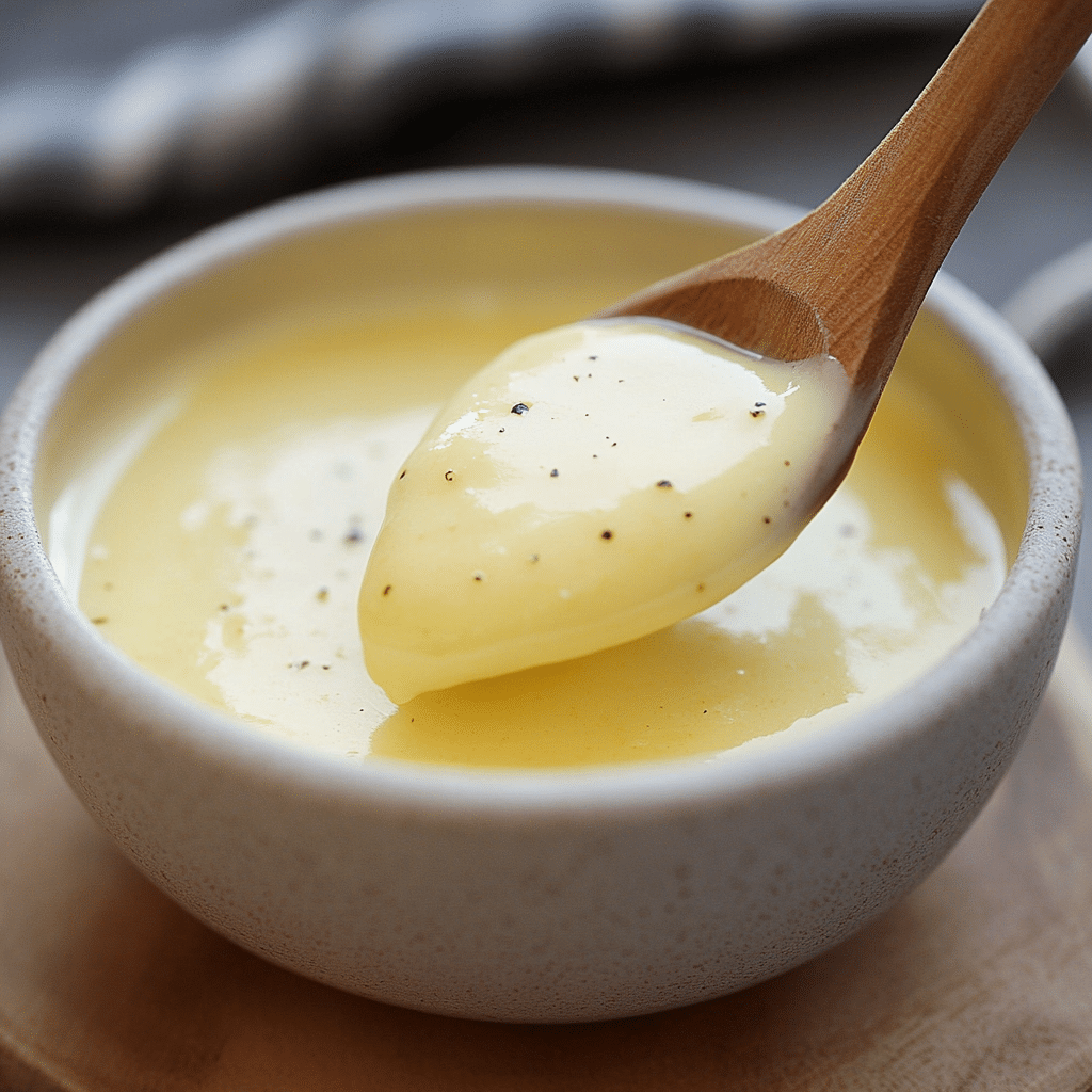Traditional vanilla custard