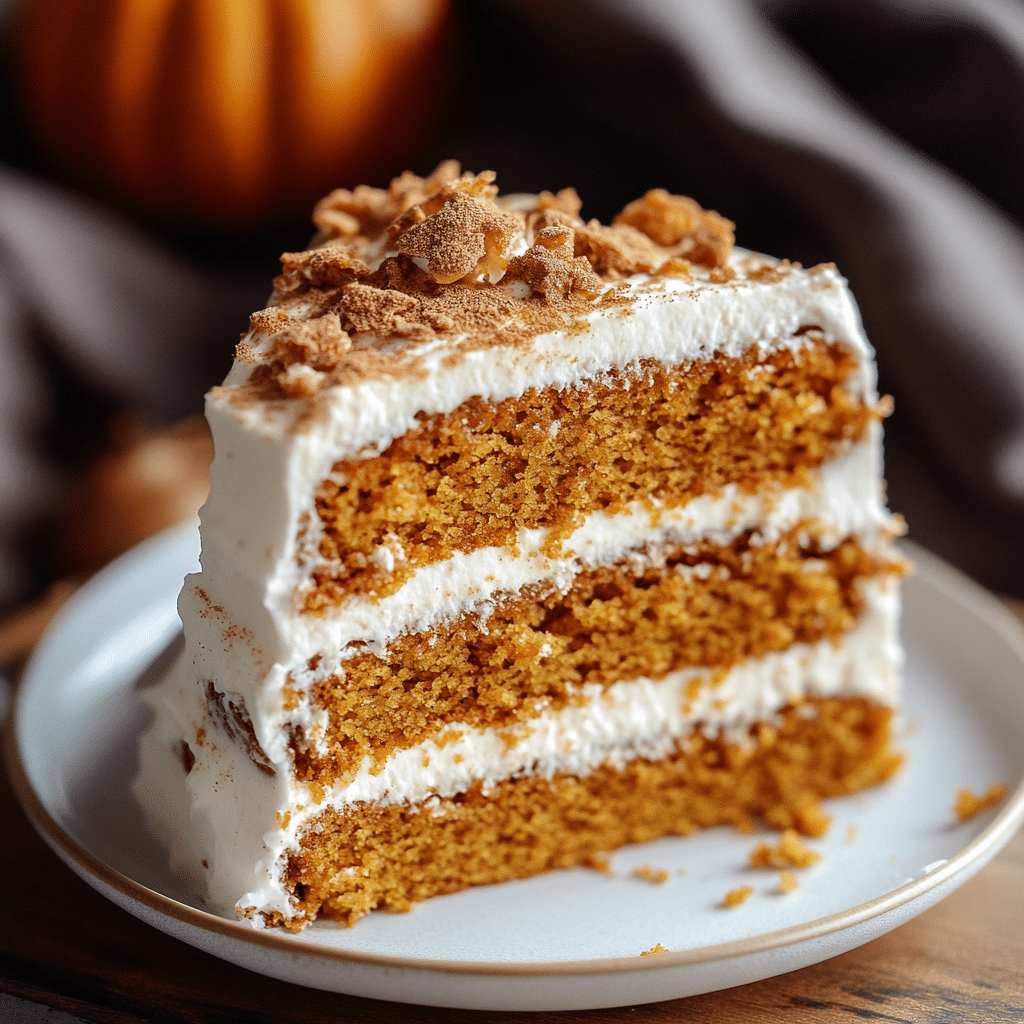 Vegan Pumpkin Spice Cake