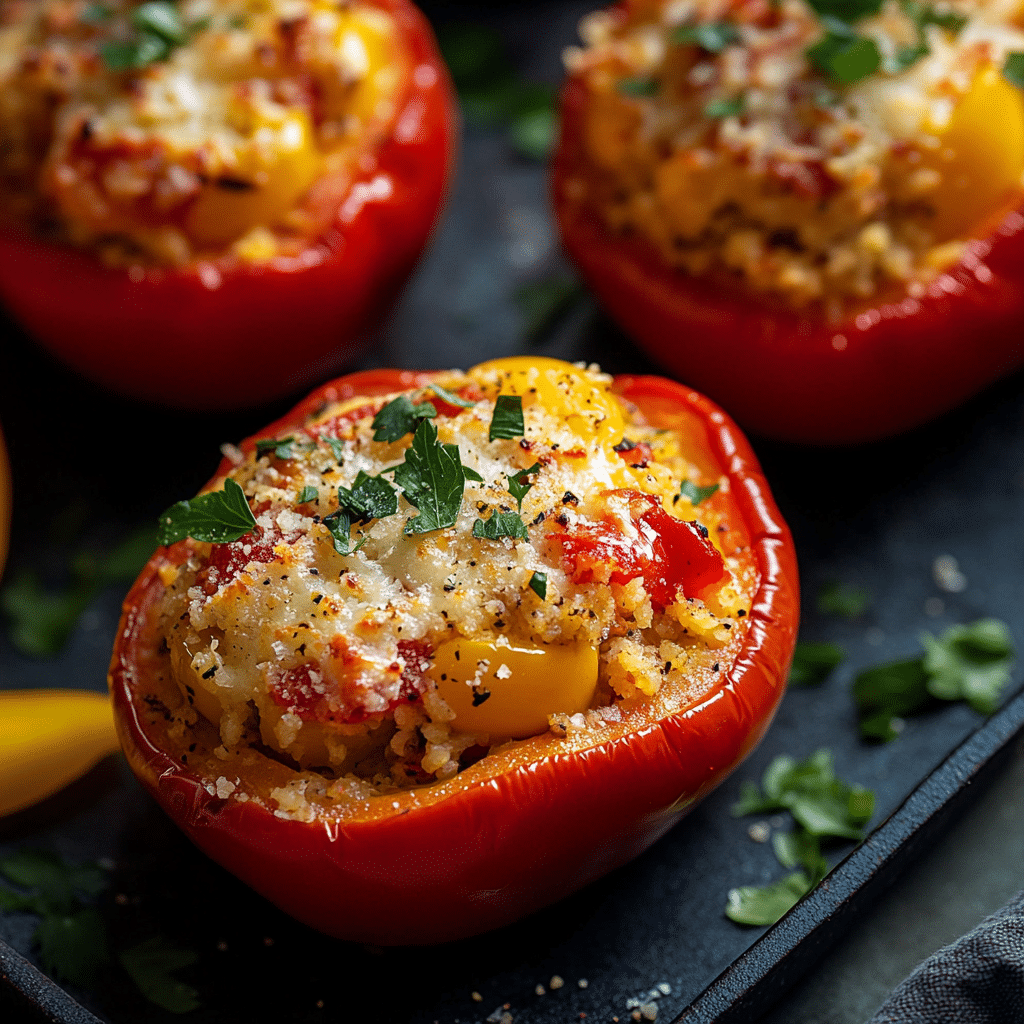 Vegetarian Stuffed Peppers