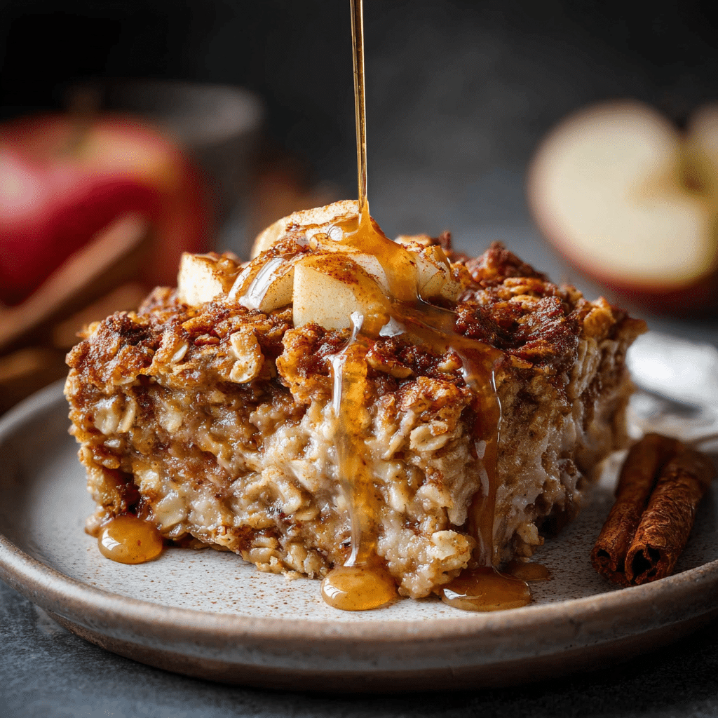 Apple Cinnamon Oatmeal Bake